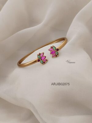 Lotus Open Type Bracelet