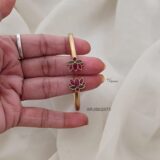 Lotus Open Type Bracelet