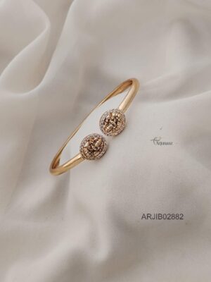 Traditional Matte Polish Lakshmi Bracelet