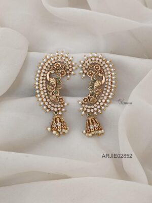 Traditional Peacock Earcuffs ARJIE02852