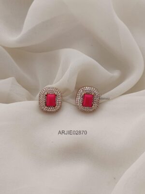 Trendy Coral Earrings ARJIE02870