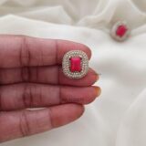 Trendy Coral Earrings ARJIE02870