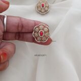 Beautiful Coral Earrings ARJIE02871