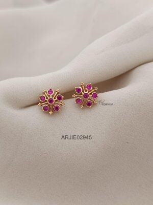 Ruby Star Kids Stud Earrings