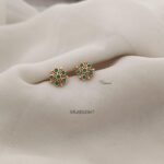 Green Star Kids Stud Earrings