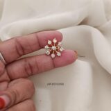 9 Stone Diamond Look Earrings