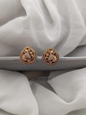 Victorian Swan Earrings