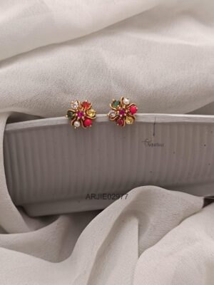 Mini Navarathna Earrings ARJIE02977