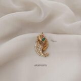 Peacock Nail Pendant ARJIP02978