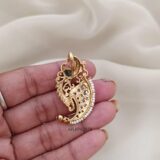 Peacock Nail Pendant ARJIP02978