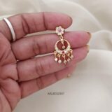 Stone Chandbali Earrings