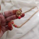 Coral Beaded Necklace