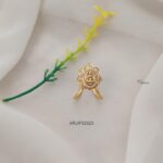 Antique Floral Lakshmi Finger Ring ARJIE02923