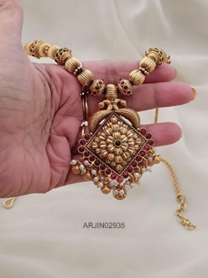 Antique Beaded Necklace