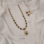 Jyothika Inspried Green Stone Haram