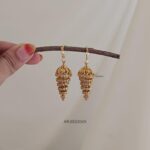 Layered Style Hook Drop Earrings