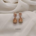 Multi Stone Lakshmi Earrings ARJIE03050