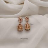 Multi Stone Lakshmi Earrings ARJIE03050