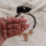 Chandbali Design Black Dori Necklace