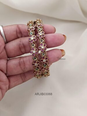 Traditional Floral Bangles
