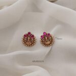 Jadau Kundan Lakshmi Earrings
