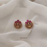 Jadau Kundan Lakshmi Earrings