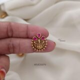 Jadau Kundan Lakshmi Earrings
