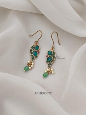 Parrot Hook Drop Earrings