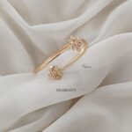 9 Stone Open Type Bracelet