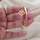 9 Stone Open Type Bracelet