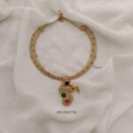Krishna Pendant Hasli Necklace