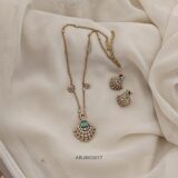 Torquise Victorian Pendant Chain