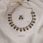 Emerals Stone Necklace