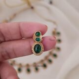 Emerals Stone Necklace