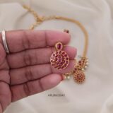 Traditional Ruby Stone Necklace