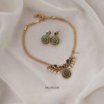 Traditional Emerald Stone Necklace