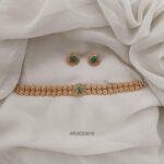 Trendy Lotus High Neck Choker