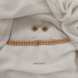 Trendy Lotus High Neck Choker