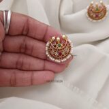 Kemp Stone Chandbali Earrings