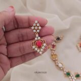 Elegant Navarathna Stone Necklace