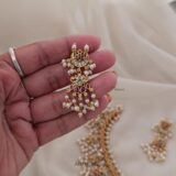 Gold Look Alike Guttapusalu Necklace