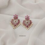 Kemp Ruby Chandbali Earrings
