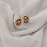 Simple Nagas Style Peacock Earrings