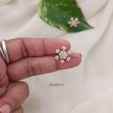 Floral Screw Back Earrings