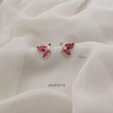 Jadau Kundan Butterfly Earrings