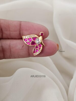 Jadau Kundan Butterfly Earrings