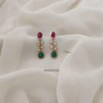 Multi Stone Matte Earrings