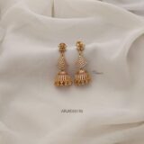 Light Weight CZ Stone Long Earrings