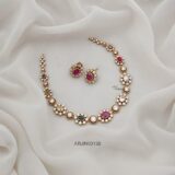 Beautiful Navarathna Stone Necklace