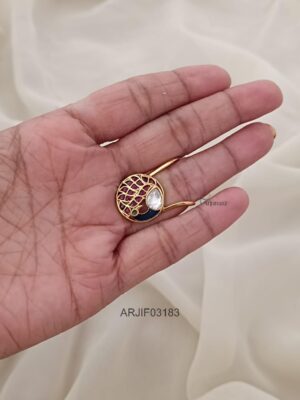 Beautiful Peacock Vanki Finger Ring